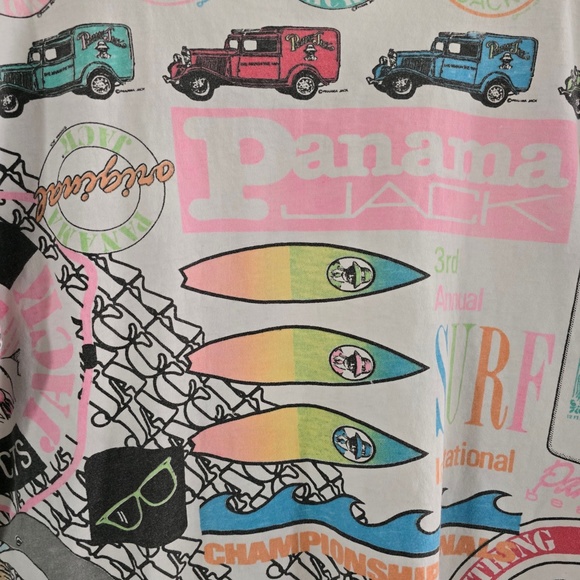 Vintage Panama Jack T-shirt (All Over Print) - Picture 11 of 13